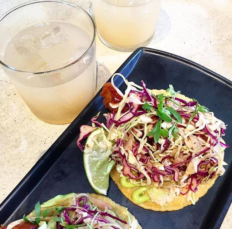 Tacos and cocktails for taco tuesday